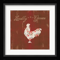 Farm Patchwork XII Framed Print