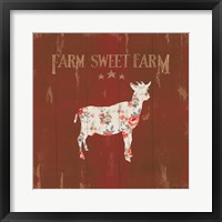 Farm Patchwork XI Framed Print