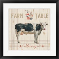 Farm Patchwork V Framed Print