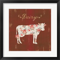 Farm Patchwork IX Framed Print