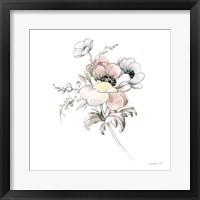 Sketchbook Garden X Framed Print