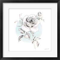 Sketchbook Garden III Framed Print