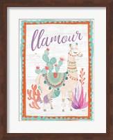 Lovely Llamas II Llamour Fine Art Print