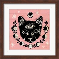 Mystical Halloween Pink IV Fine Art Print