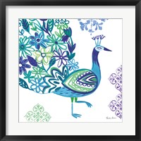 Jewel Peacocks III Fine Art Print