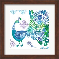 Jewel Peacocks I Fine Art Print