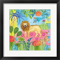 The Big Jungle II Framed Print
