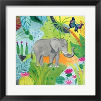 The Big Jungle I Framed Print