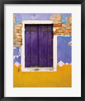 Windows of Burano IV Fine Art Print