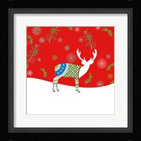 Mod Holiday VII Framed Print