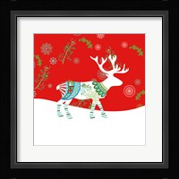 Mod Holiday V Framed Print