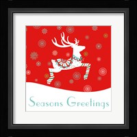 Mod Holiday I Framed Print