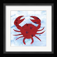 Crab Framed Print