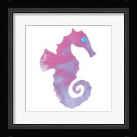 Seahorse 1 Pink Fine Art Print