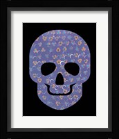 Purple Skull Fine Art Print
