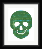 Green Skull Fine Art Print