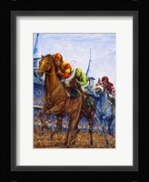 Coming Up Fast On The Inside Fine Art Print