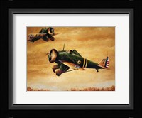 Peashooter Framed Print