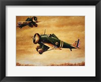 Peashooter Framed Print
