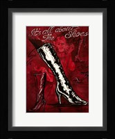 It's All About The Shoes Fine Art Print