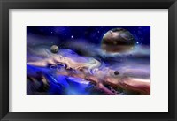 Planet 5 Framed Print