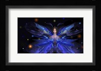 Butterfly Blue Princess Fine Art Print