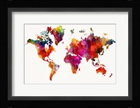 World Map 1 Fine Art Print