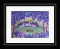 Fox And Cub Fine Art Print