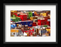 Color town Fine Art Print