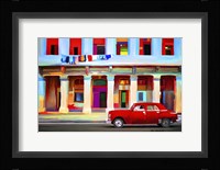 Red Car Fine Art Print