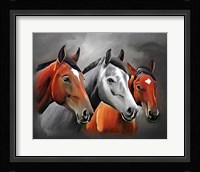 Horses Portrait Fine Art Print