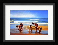 Kids At The Beach? Fine Art Print