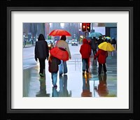 Rainy Street Fine Art Print