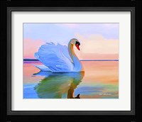 White Swan Fine Art Print