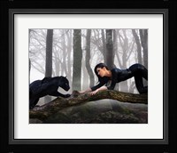 Black Jaguar Fine Art Print
