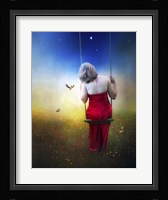 Swing With Birds Fine Art Print