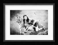 Tiger Girl Fine Art Print