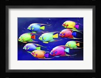 Colorful Fishes 2 Fine Art Print