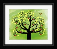 Cherry Tree Framed Print