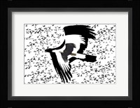 The Black Birds 2 Fine Art Print