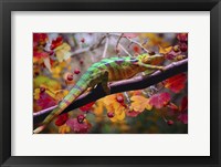 Chameleons Framed Print