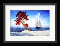 Red Tree K1 Framed Print