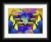 Colorful Birds A1A Fine Art Print