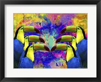 Colorful Birds A1A Fine Art Print