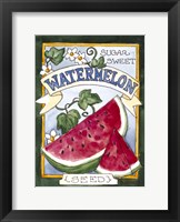 Large Watermelon-Seed Packet Fine Art Print