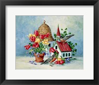 A Robin's Home Framed Print