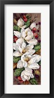 Magnolia Spray II Framed Print