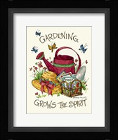 Gardening Framed Print