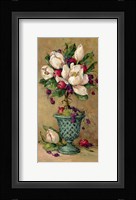 Magnolia Cluster Topiary I Framed Print