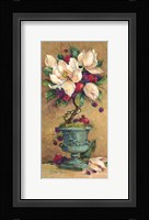 Magnolia Cluster Topiary 2 Framed Print